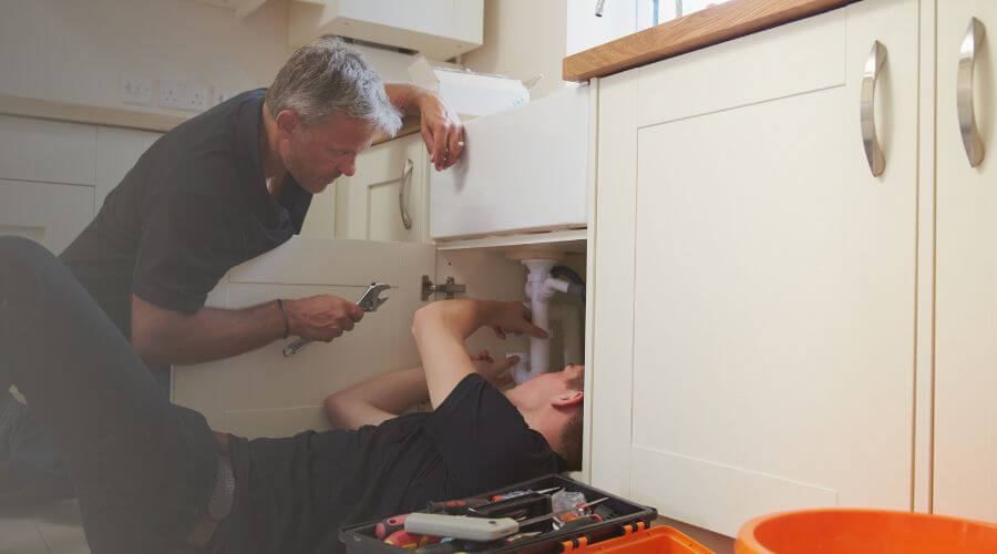 Professional burst pipe repair services in Ness City, KS